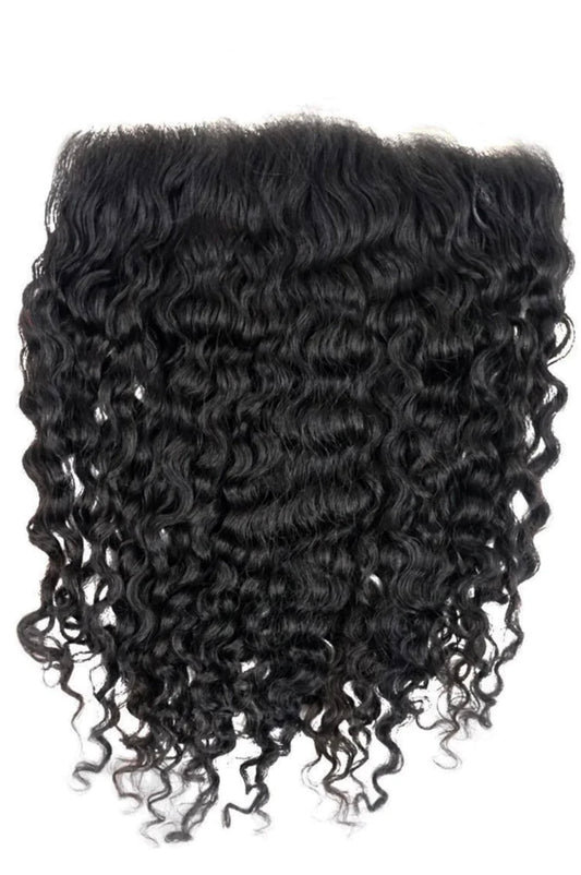 Raw Burmese Curly Frontal